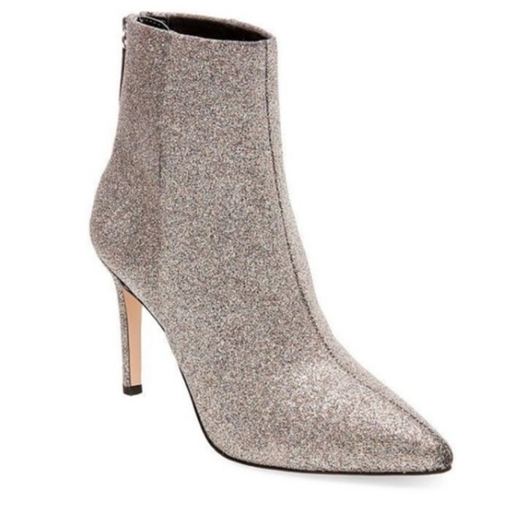 Steve Madden Carey Silver Glitter 